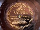 Victor 24207 Isham Jones Orch WINTER AGAIN   1932 78rpm JAZZ  E+