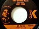 JAMES BROWN Funky Drummer parts 1 & 2 1970 promo vinyl 7