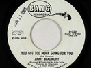 Northern Soul 45 - Jimmy Beaumont - You Got Too Much Going For You - Bang VG+