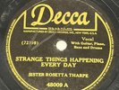 Sister Rosetta Tharpe - Strange Things / Fishes and Loaves African Gospel Blues