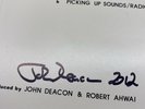 John Deacon Queen Man Friday Jive Junior Picking Up Sounds 7” Vinyl SIGNED RARE