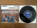 JOHNNY HALLYDAY Olympia 64 1964 Japan LP Signed By Sylvie Vartan SFL-7207 Japon