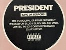 President - King Of Terrors Vinyl EP - Limited to 500 - NEW - Blue/Black Galaxy