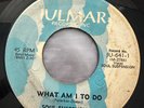 SOUL SUSPENSION - What Am I To Do - JULMAR OG 1970 MONSTER Funk SOUL 45
