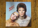 David Bowie signed album Pinups