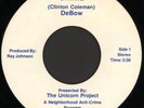 DeBOW Crime / Improve Yourself 45 Unicorn Project Rare 1980 KY Funk With PS