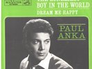 PAUL ANKA-PICTURE SLEEVE+45-(THE LONELIEST BOY IN THE WORLD)--PS--PIC--SLV