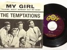 TEMPTATIONS My Girl MOTOWN SOUL 45 PIC SLEEVE VG++ HEAR RARE