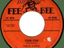 EL CAPRIS Your Star / Dance All Night 45rpm Fee Bee 1957 Pittsburgh doo-wop
