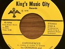 DEMORIA & THE COSMICNAUTS  Experience /Popsicle KINGS MUSIC CITYSOUL FUNK 45 VG+