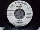 VERY RARE NORTHERN SOUL-ABC PARAMOUNT 10799-EDDIE BISHOP-CALL ME-PROMO-45