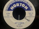 The Excels Let’s Dance / The Swanks Ghost Train 7” Norton Records US Surf Garage