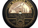 REVUE: VIOLET LORAINE - ‘HELLO  NEW YORK’ ORIGINAL CAST 1918 12” HMV 78 E COPY