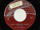 Blues R&B 45 - J.B. Lenoir - Don't Touch My Head  - Checker