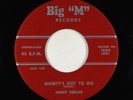 R&B Soul Popcorn 45 - Jimmy Sedlar - Shorty's Got To Go - Big 