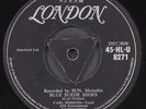 CARL PERKINS: blue suede shoes / honey, don't LONDON 7