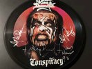 KING DIAMOND Signed CONSPIRACY PICTURE VINYL ALBUM LP