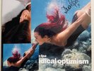 DUA LIPA - RADICAL OPTIMISM - ALT COVER CLEAR VINYL + SIGNED PROMO POSTER + CD