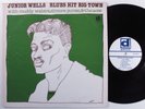 JUNIOR WELLS Blues Hit Big Town DELMARK LP VG+ a