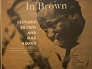 Clifford Brown and Max Roach Study in Brown vinyl LP 1955 1st Press MONO Nr Mint