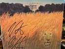 WHITE LION LP BIG GAME 1989 Atlantic 7 81969-1 AUTOGRAPHED BRATTA & TRAMP EX/EX