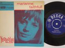 MARIANNE FAITHFULL Yesterday RARE Denmark 45 UNIQUE danish p/s folk Beatles HEAR
