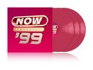 NOW Yearbook 1999 (Various Artists) 3 x Magenta Red Coloured VINYL LP (PRE-SALE)