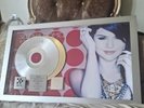 SELENA GOMEZ PLATINUM and GOLD RECORD RIAA Presented to JOHN LIND 4 NATURALLY...