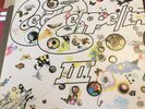 LED ZEPPELIN III JAPANESE ORIGINAL GREEN BLUE ATLANTIC VINYL LP RECORD INSERT