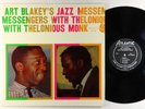 Art Blakey's Jazz Messengers w/ Thelonious Monk - S/T LP - Atlantic Mono DG VG+