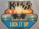 Kiss Lick It Up UK Shaped Picture Disc 1983 Casablanca Records 7 Inch
