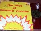 THE BEST OF MERCURY RECORDS VOL 2 VARIOUS ARTISTS LP RED VINYL DOO WOP