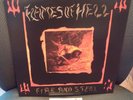 FLAMES OF HELL LP FIRE AND STEEL 1987 BLACK METAL THRASH OCCULT RECORDS