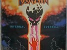 DESTRUCTION Infernal Overkill METAL BLADE LP VG+ Cond. DMM audiophile w/ insert