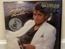MICHAEL JACKSON THRILLER 1982 PRESSING LP RECORD IN SHRINK HYPE STICKERS NM