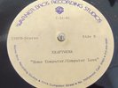 KRAFTWERK ACETATE - Home Computer & Computer Love / 1981 Warner 12