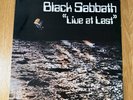 BLACK SABBATH / LIVE AT LAST IRELAND FIRST PRESSING Vinyl LP  M-/VG+