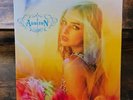 Addison Rae - Pink Sparkle Liquid Filled Vinyl Record LP Bad World New Unplayed