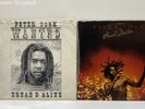 2 Peter Tosh Vinyl Records Wanted Dread and Alive & Bush Doctor Untested