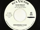 Elvis Presley 45 - Indescribably Blue/Fools Fall In Love - RCA Victor VG+ promo