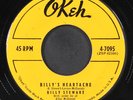 BILLY STEWART & MARQUEES: billy's heartache / baby, you're my only love OKEH 7