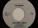 Modern Soul Boogie 45 VERDICT That's Where I Come In NUANCE NM HEAR l