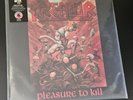 Kreator Pleasure To Kill Vinyl Noise 2023 Limited Reissue Clear Red Splatter