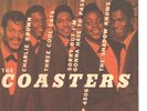 THE COASTERS-4-SONG HARD COVER-EP+45--(CHARLIE BROWN+3)--PS--PIC