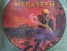 MEGADETH Peace Sells...But Who’s Buying?picture disc  1986 Capitol Records/ RARE
