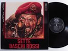 SETTE BASCHI ROSSI/I VIGLIACCHI NON... OST Gianni Marchetti CAM LP VG+ italy c