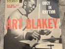 Art Blakey Orgy in Rhythm Volume 1 Blue Note 1554 Stereo Vinyl Record Jazz Album