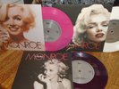 BARGAIN 3 MARVELOUS MINT MARILYN MONROE COLORED VINYL 1st press 45s & PIC SLVs