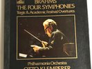 Brahms Four Symphonies - Otto Klemperer HMV 4LP Vinyl Box Set SLS 804 *WR