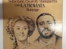 Decca Record Co Ltd Vinyl Record LP La Traviata Opera Sutherland Pavarotti